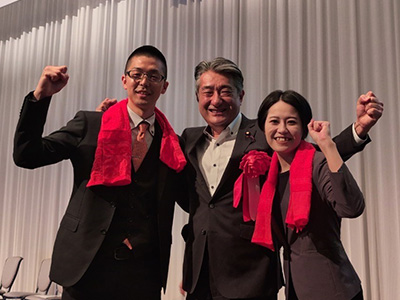 日本看護連盟通常総会・石田まさひろ決起大会の様子6