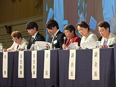 日本看護連盟 通常総会の様子3